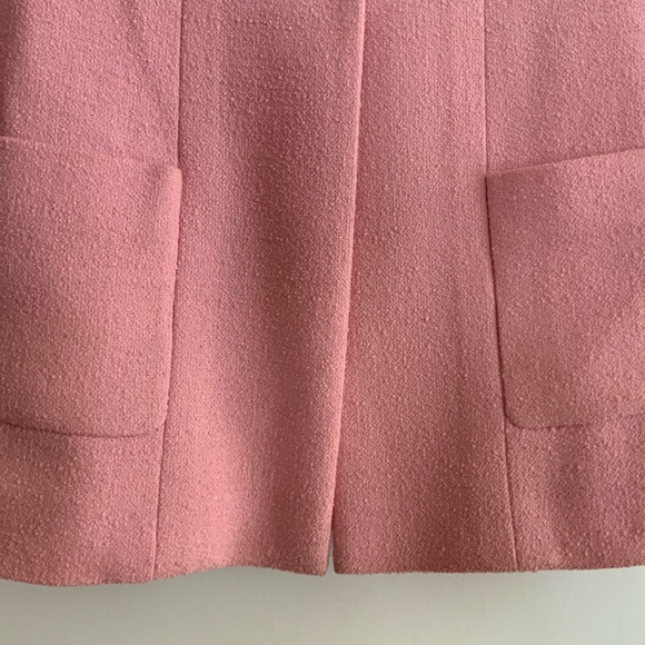 CHANEL VINTAGE TWEED PINK 1990S SUIT JACKET SKIRT SIZE 42 VERY PRELOVED - Picture 3 of 16